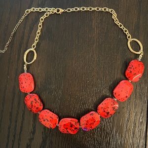 Red Stone Necklace